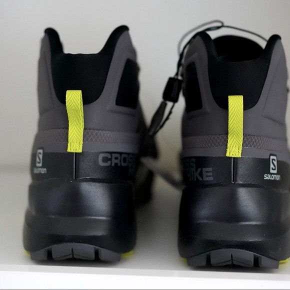 Salomon Cross Hike Mid GTX Gore-Tex Hiking Boots Men 411186 Waterproof US 12.5 main image 9